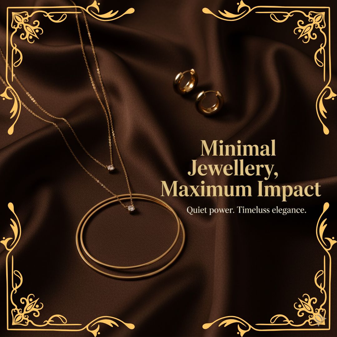 Minimal Jewellery, Maximum Impact: Styling for the Woman Who Knows Her Worth