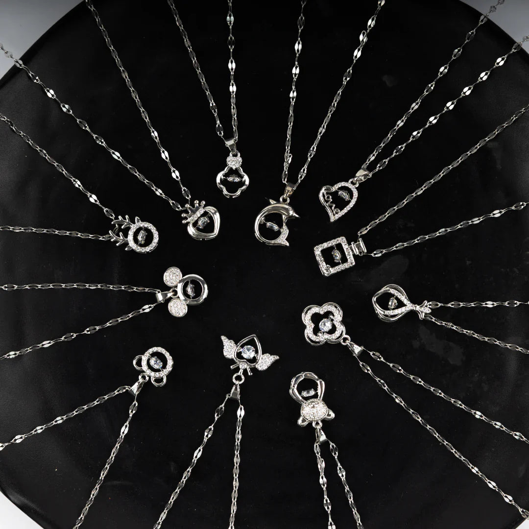 BeautyNx random stainless steel necklace